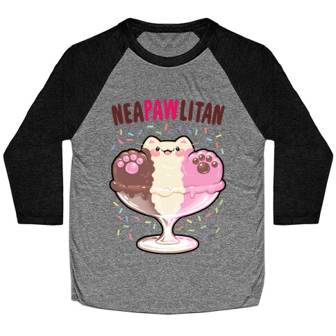 Neapawlitan ice cream Baseball Tee