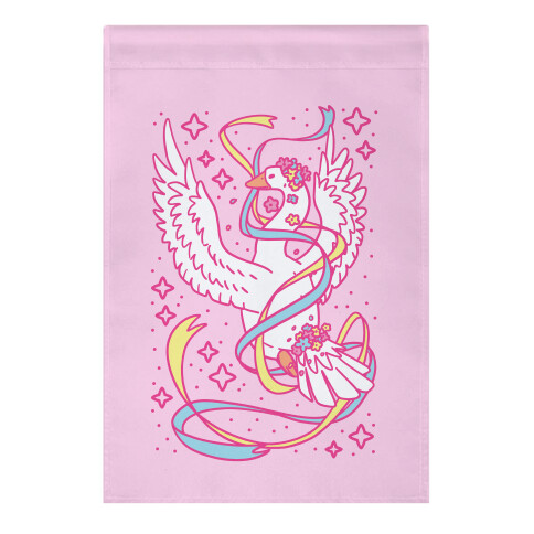 Magical Girl Goose Garden Flag