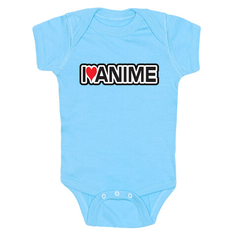 I Love Anime Baby One-Piece