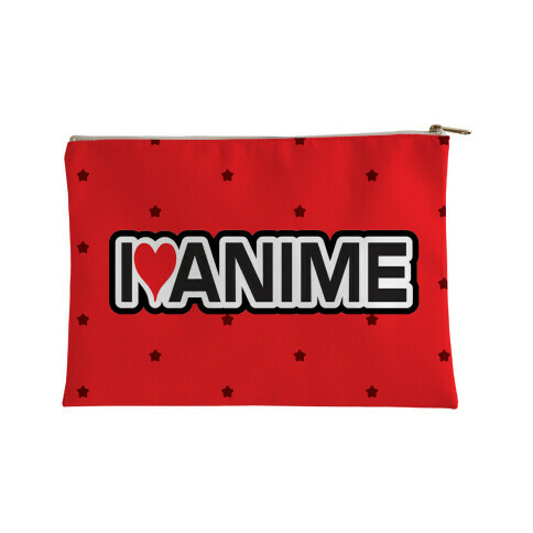 I Love Anime Accessory Bag