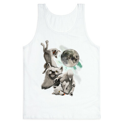 Three Wolf Moon Moon Tank Top