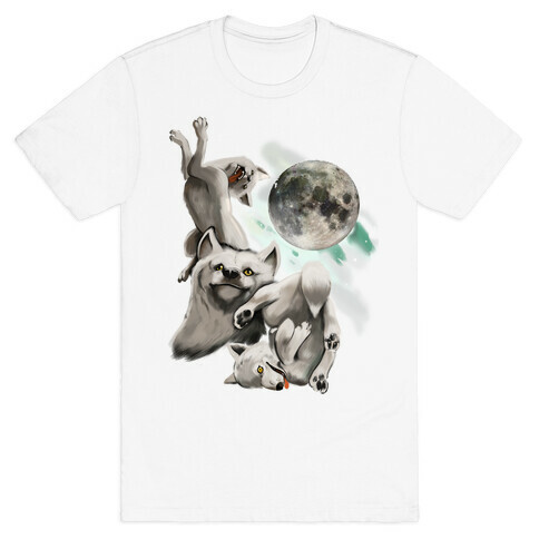 Three Wolf Moon Moon T-Shirt