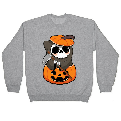 Cute Halloween Grim Reaper Pullover