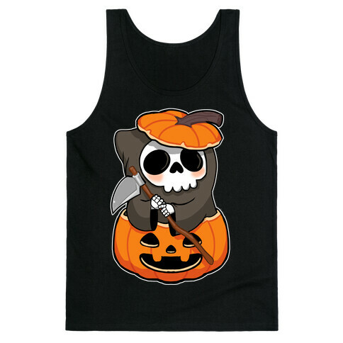 Cute Halloween Grim Reaper Tank Top