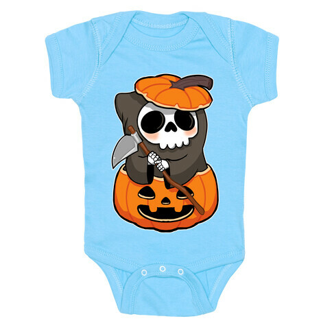 Cute Halloween Grim Reaper Baby One-Piece