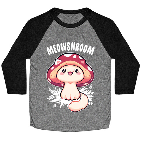 Meowshroom Baseball Tee