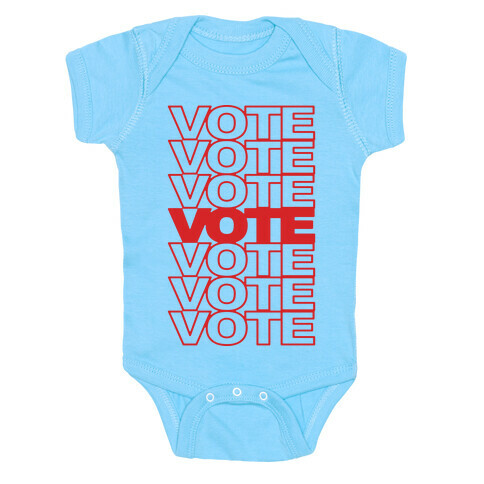 Vote Vote Vote Baby One-Piece