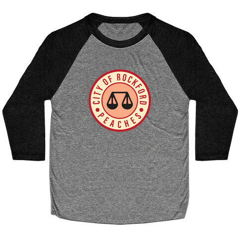 Rockford Peaches Patch Baseball Tee