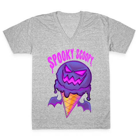 Spooky Scoopy V-Neck Tee Shirt