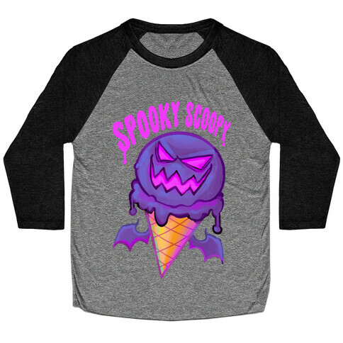 Spooky Scoopy Baseball Tee