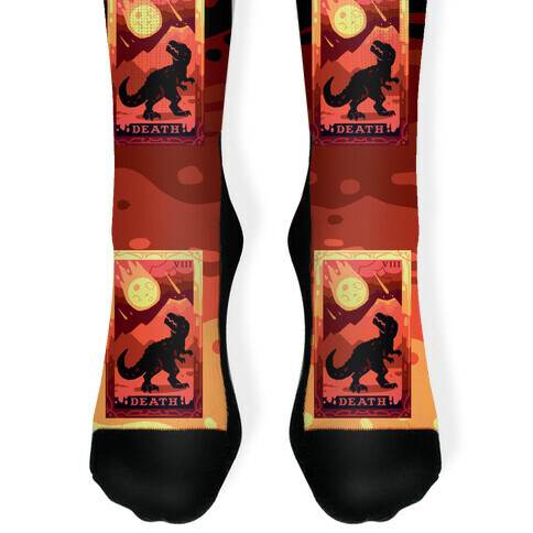 Death Dino Tarot Sock