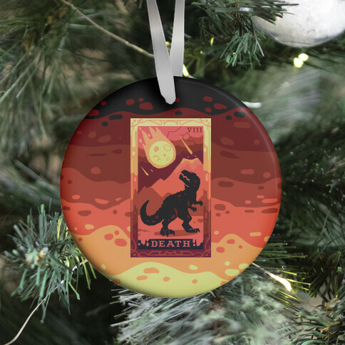 Death Dino Tarot Ornament