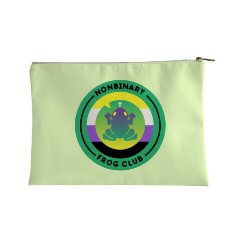 Non Binary Frog Club Patch Accessory Bag