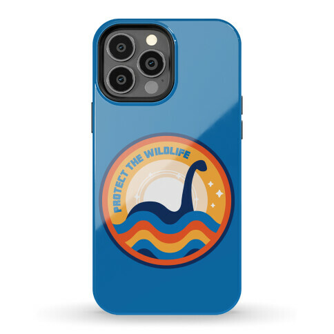 Protect The Wildlife - Nessie, Loch Ness Monster Phone Case