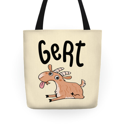 Gert Derpy Goat Tote