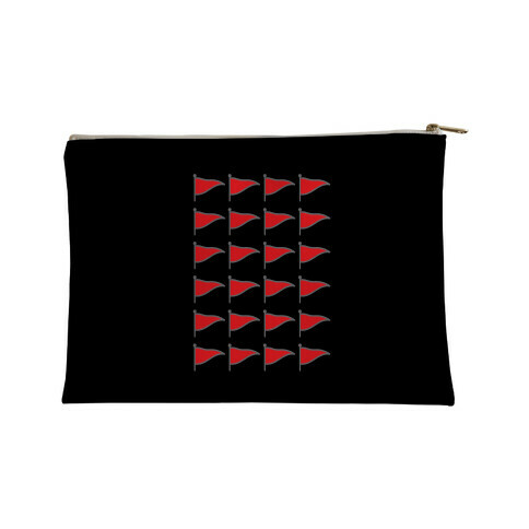 Red Flags Accessory Bag