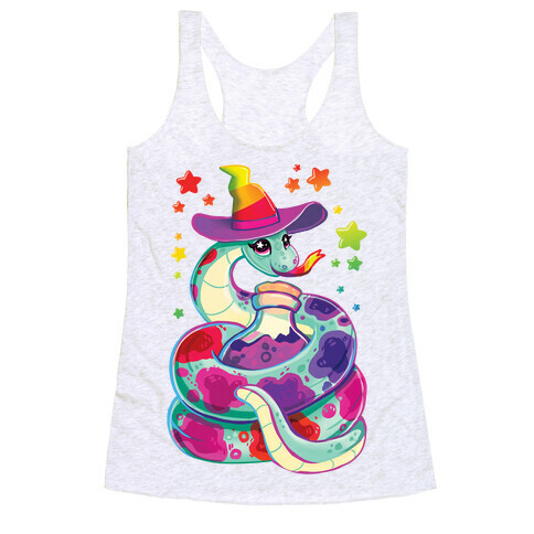 Snake Witch Racerback Tank Top