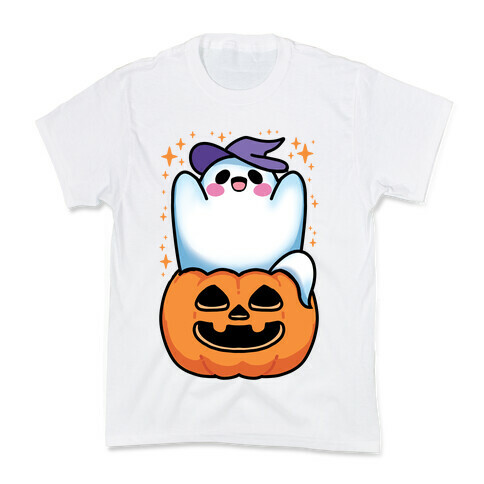 Cute Halloween Ghost Kids T-Shirt