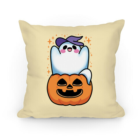 Cute Halloween Ghost Pillow