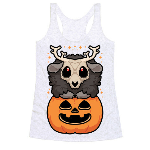 Cute Halloween Wendigo Racerback Tank Top