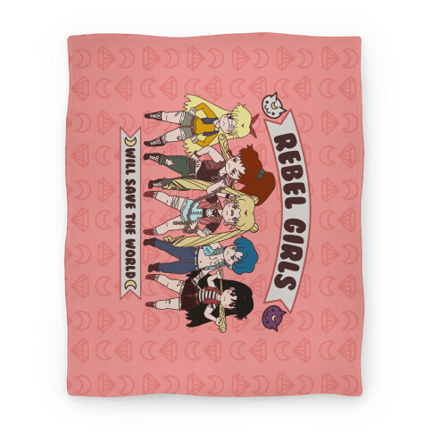 Rebel Girls Will Save The World Parody Blanket