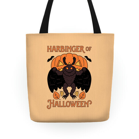 Harbinger of Halloween Mothman Tote