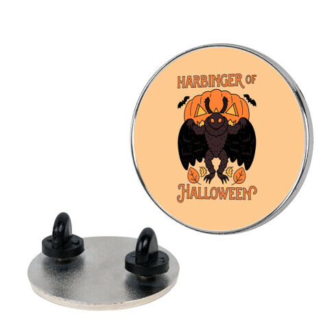 Harbinger of Halloween Mothman Pin