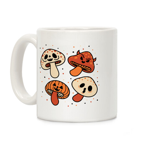 Spooky Mushrooms Coffee Mug