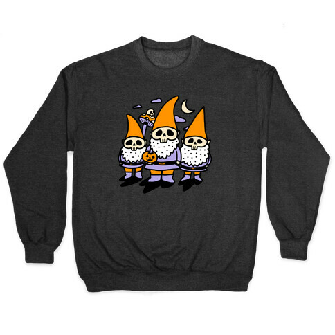 Happy Hall-Gnome-Ween (Halloween Gnomes) Pullover
