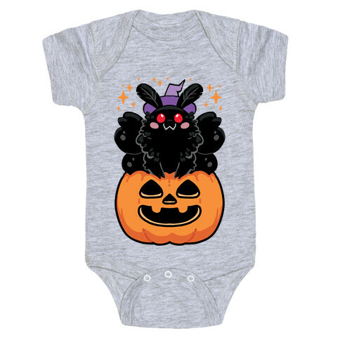 Cute Halloween Mothman Baby One-Piece