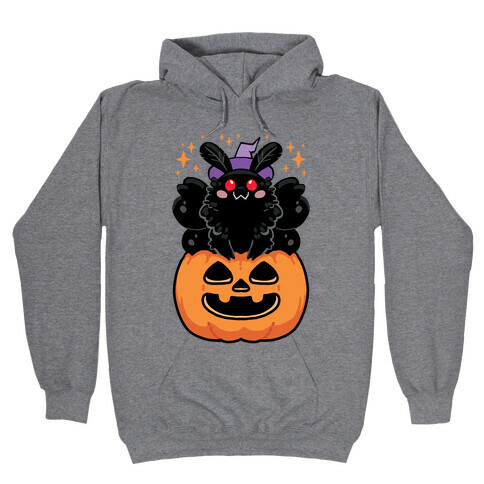 Cute Halloween Mothman Hooded Sweatshirt