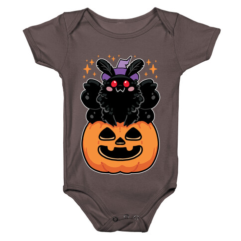 Cute Halloween Mothman Baby One-Piece