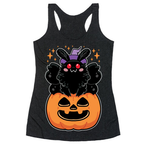 Cute Halloween Mothman Racerback Tank Top