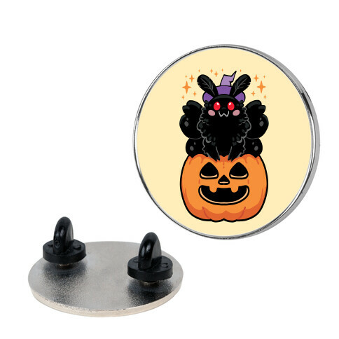 Cute Halloween Mothman Pin