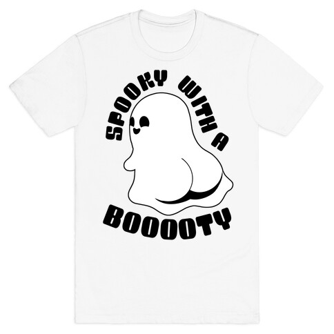 Spooky With A Booooty Ghost T-Shirt