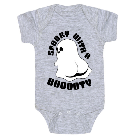 Spooky With A Booooty Ghost Baby One-Piece