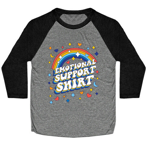 Emotional Support Shirt Baseball Tee