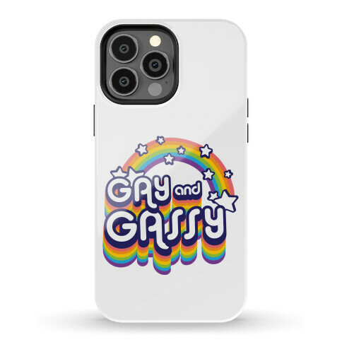 Gay and Gassy Rainbow Phone Case
