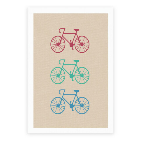 Bikes Poster