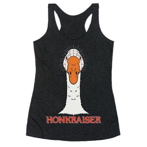 Honkraiser Pinhead Goose Racerback Tank Top