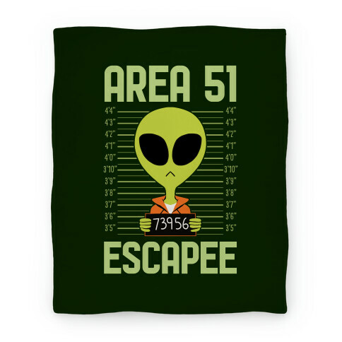 Area 51 Escapee Blanket
