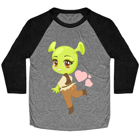 Shrek-Kun Baseball Tee