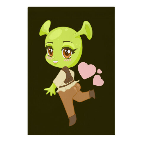 Shrek-Kun Garden Flag