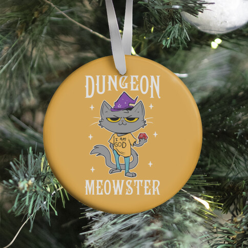 Dungeon Meowster Ornament