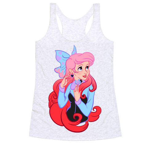 Pastel Ariel Parody Racerback Tank Top