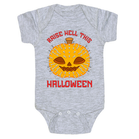 Hellraiser Pumpkin Pinhead Baby One-Piece