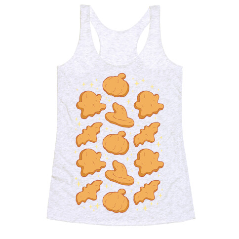 Halloween Nuggies Racerback Tank Top