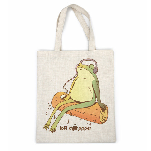 Lofi Chillhopper Frog Casual Tote