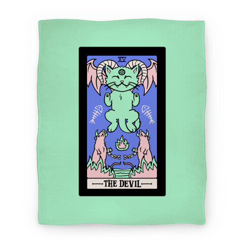 Creepy Cute Tarot: The Devil Blanket
