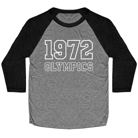 1972 Olympics Baseball Tee